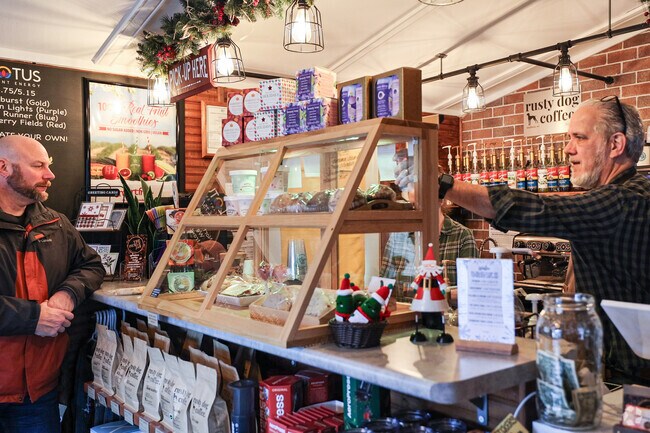 The Pickle Jar and Grinds and Finds are great coffee shops to meet old friends in Wausau.