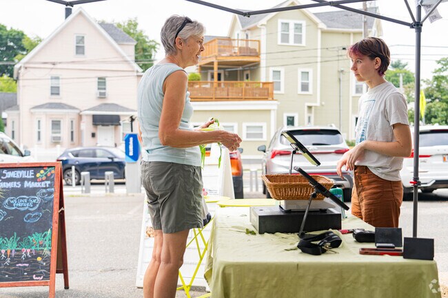 The Somerville Mobile Farmers’ Market is available every Friday in West Somerville.