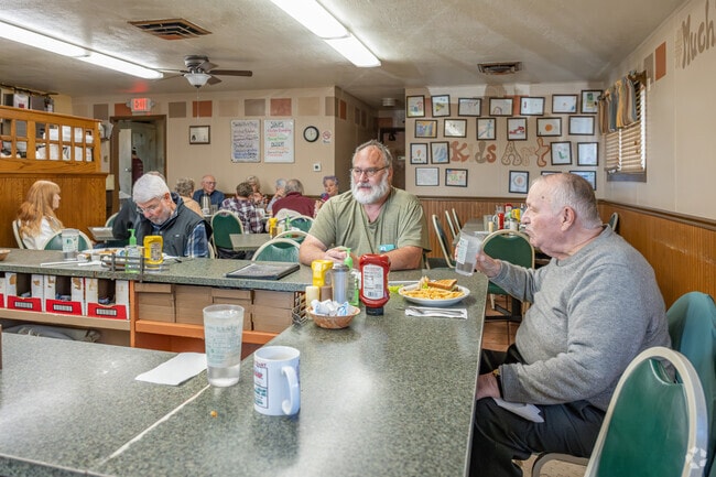 Saukville residents enjoy casual breakfast at the cozy, cash-only Rivers Edge Restaurant.