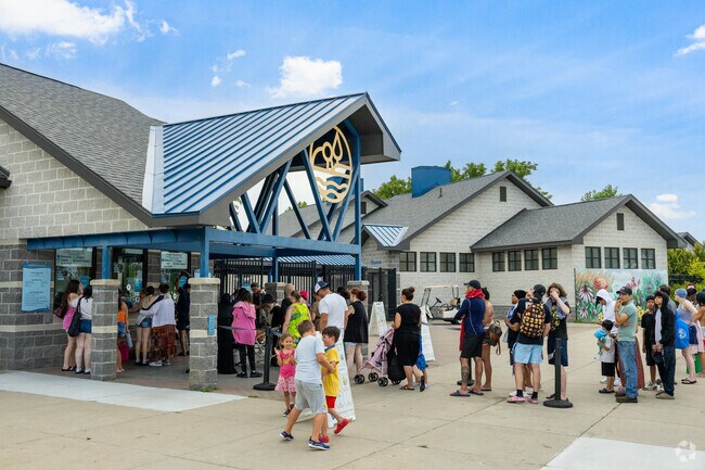 Families spend summer days enjoying the attractions at Rolling Hills Water Park.