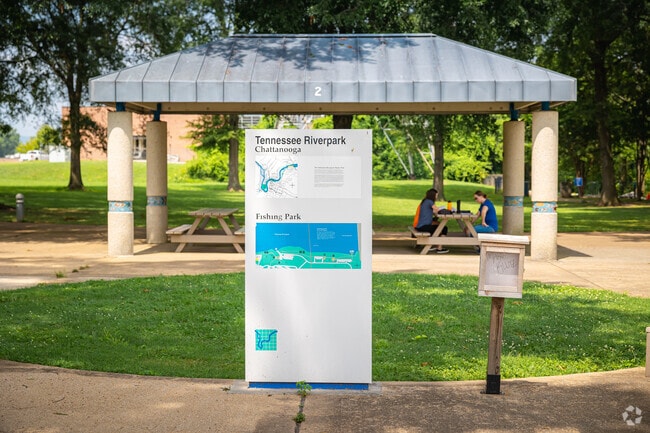 Curtis Street residents enjoy the 13 miles of walkways along the Tennessee Riverpark.