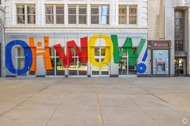 The OH WOW! children’s science museum is in the Downtown Youngstown neighborhood.