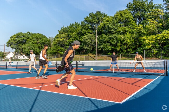 Come for a pickleball game at Clifton Skate Park in Clifton, NJ.