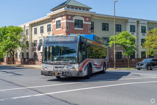 BARTA buses serve residents throughout Penn's Common.