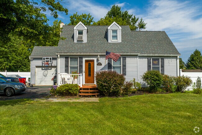 Cape cods in Audubon have large front and back yards perfect for a summer BBQ.