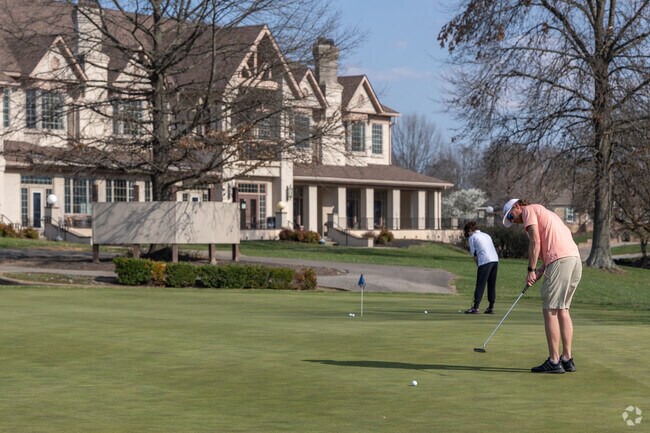 Oxmoor Country Club near Hurstbourne Acres has an 18 hole championship golf course.