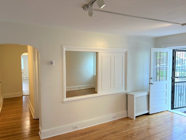 View of Sliding Panel to Bedroom
