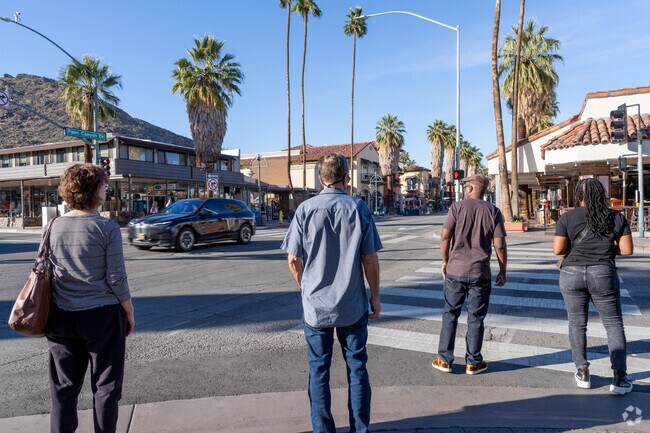 Most streets in and near the Warm Sands area offer pedestrian cross walks for your safety.