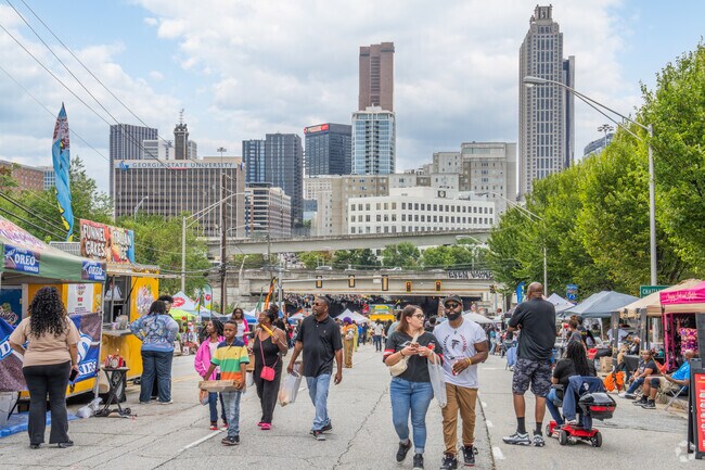 The Sweet Auburn Music Fest takes place just a few miles from Downtown Atlanta.