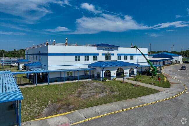Titusville High School is part of Brevard County Public Schools and rated B-plus by niche.