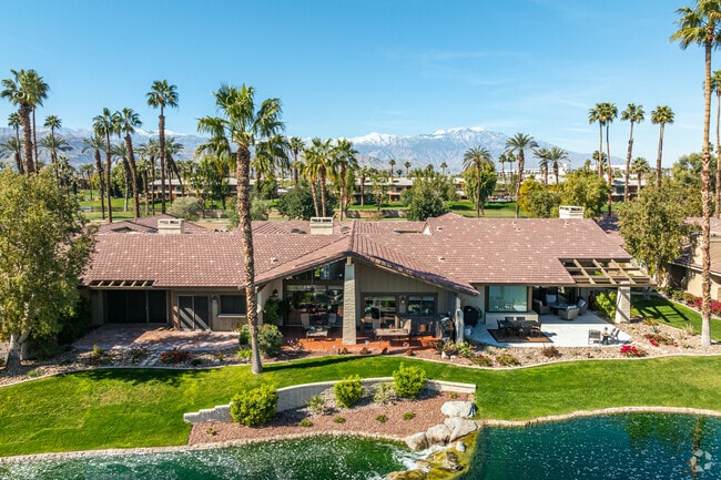 Most homes in The Lakes have views of the many lakes in the community.