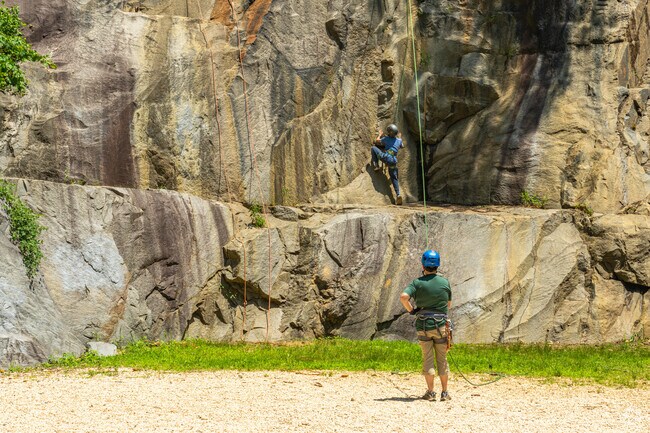 Rock climbing is one of the most popular activities in Alapocas Run State Park.