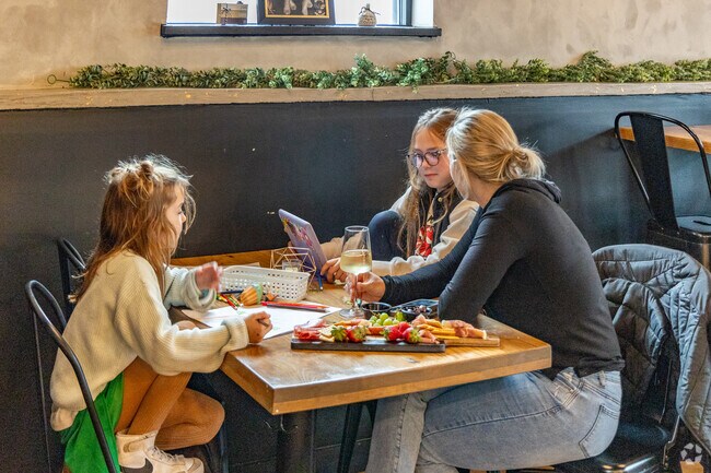 Hampshire Social offers wine flights, bakery items, and more in downtown Hampshire.