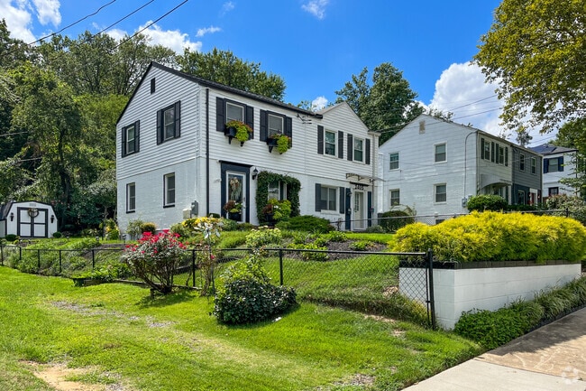 Huntington features plenty of charming two-story homes.