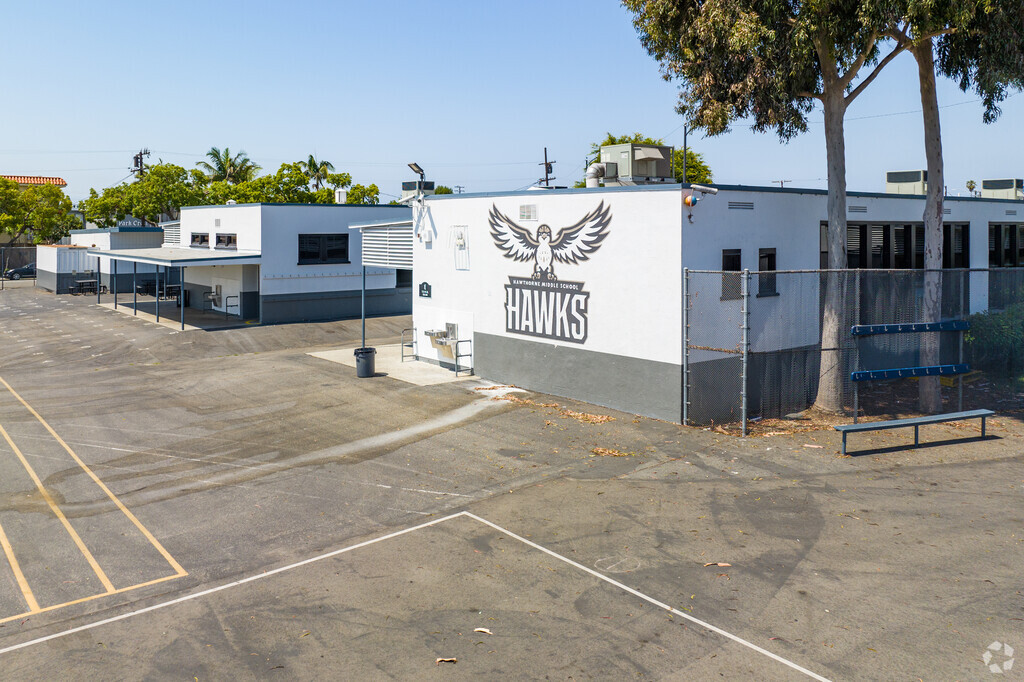 Hawthorne Middle School in Hawthorne, CA is home of the Hawks.