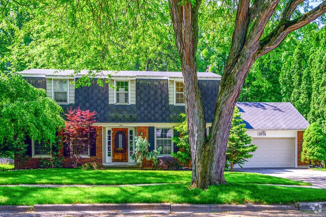 In Edgemont Park, two-story homes, like this Dutch Colonial, can be found.