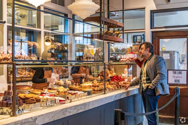 Balthazar Bakery in Englewood is one of the most well-known breakfast pastry places in the area.