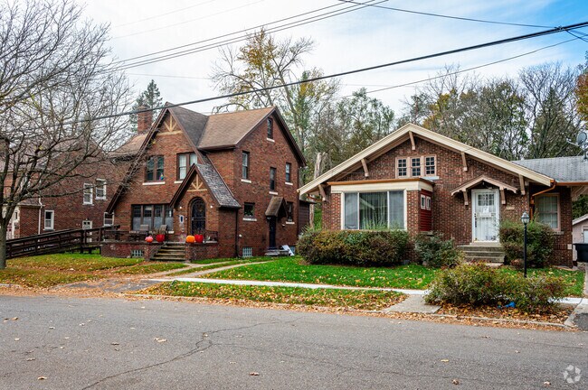 There is a wide variety of home styles in Old Redford.