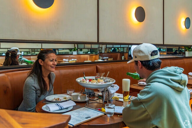 Experience the delight of savoring the freshest seafood dishes at Sofia, located in Englewood.