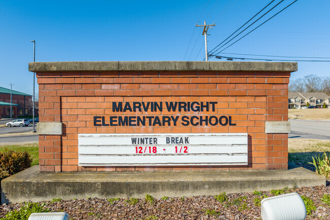 Marvin Wright Elementary School opened in 2006 due to overcrowded schools in Spring Hill.