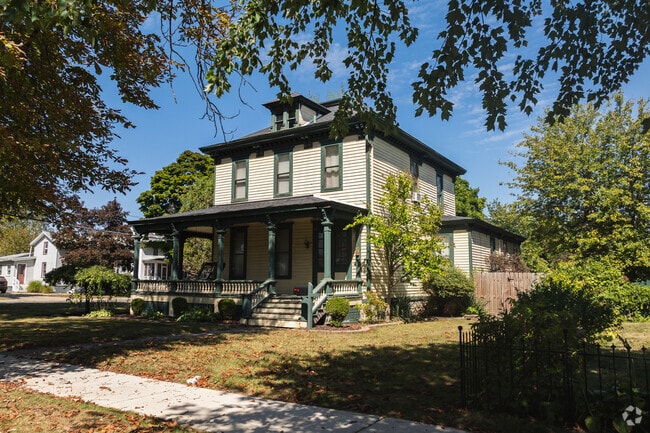 Victorian mansions are found in and around historic Central Monroe.