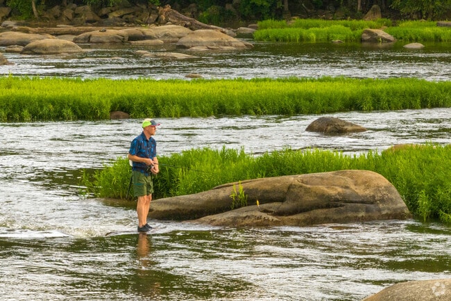 You can go fishing in the James River near Northrop.