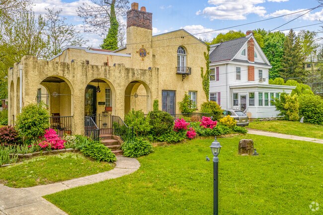 Unique Mediterranean style homes can also be found in the West End neighborhood.