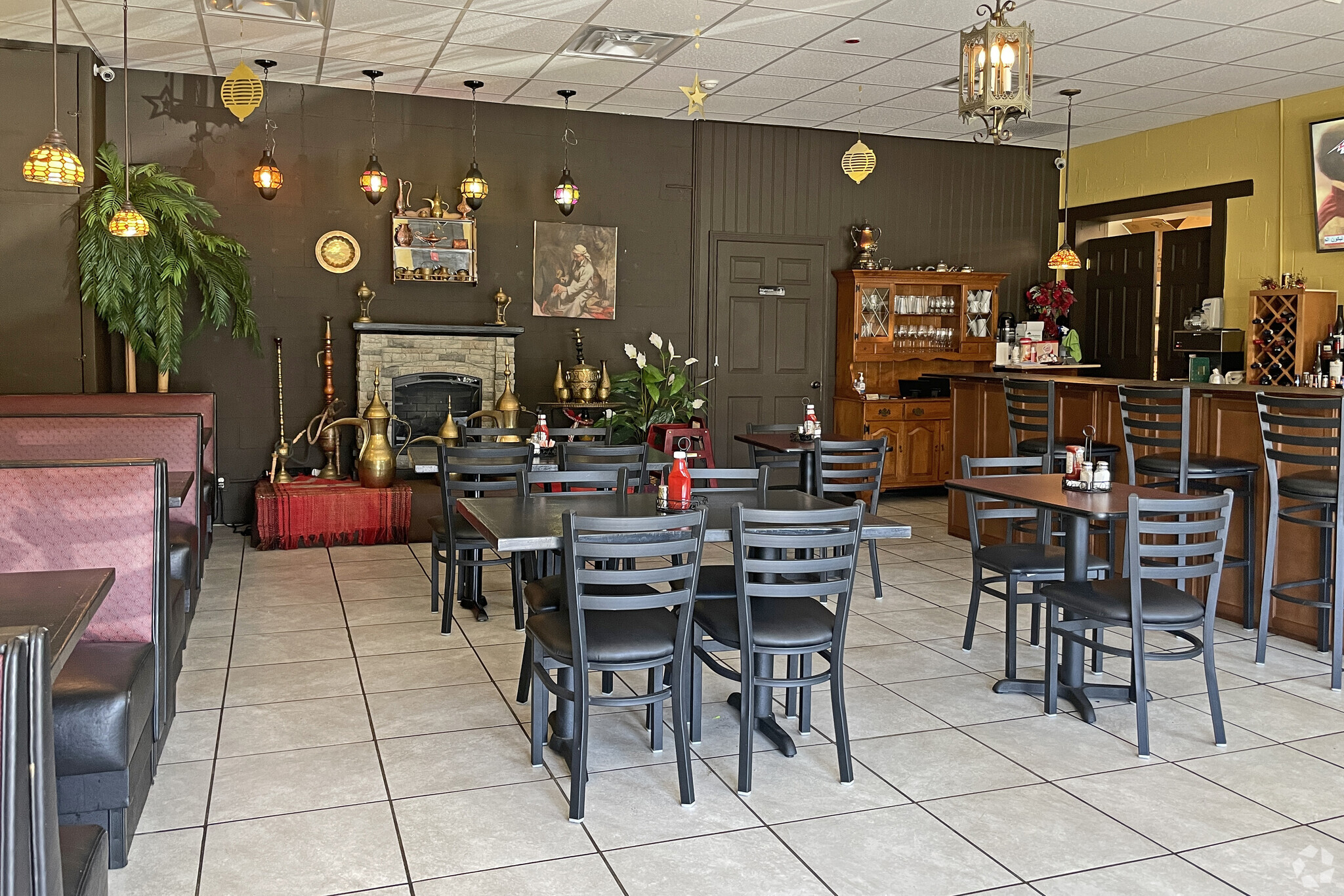 The Middle Eastern charm of Prince Ali's Kebab in the Hampden Meadows Neighborhood is both exotic and welcoming.