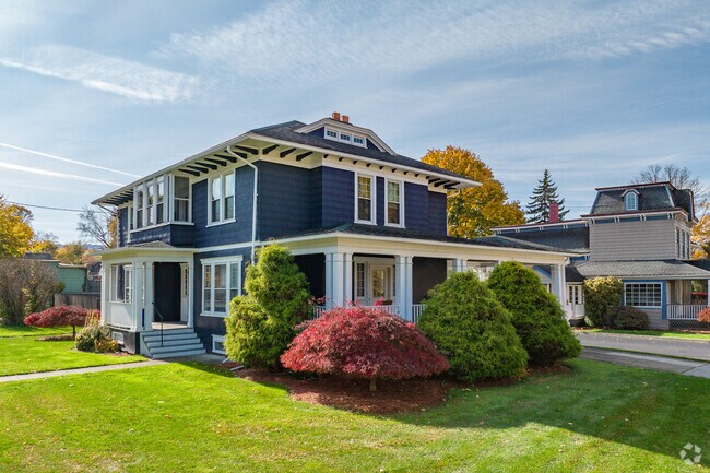 Properties in the city of Binghamton  tend to be older, often dating to before 1950.