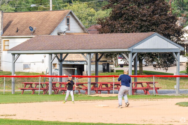 The baseball fields at Carl E Stotz Park are rarely empty.