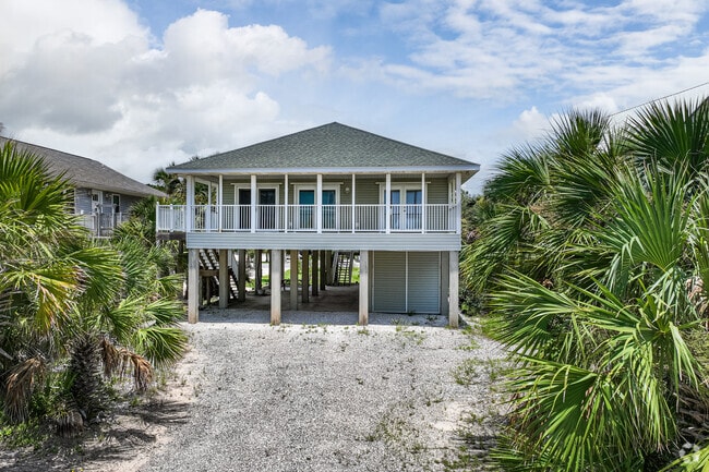 Indian Pass is known to get hurricanes, but many homes are built to withstand flooding.
