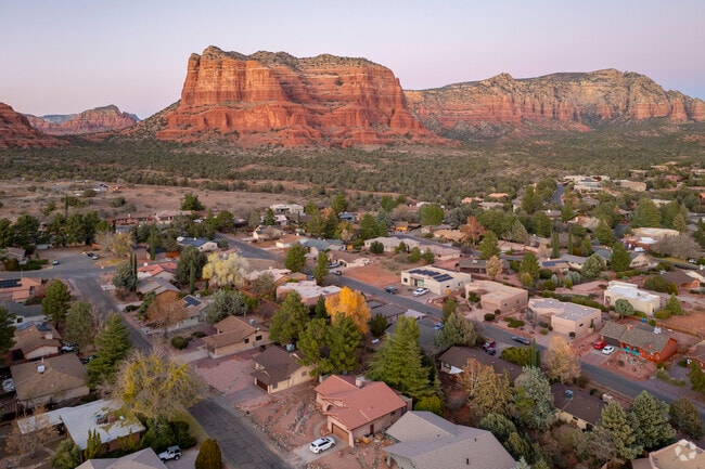 The Village of Oak Creek (Big Park) offers modest homes in a scenic setting.