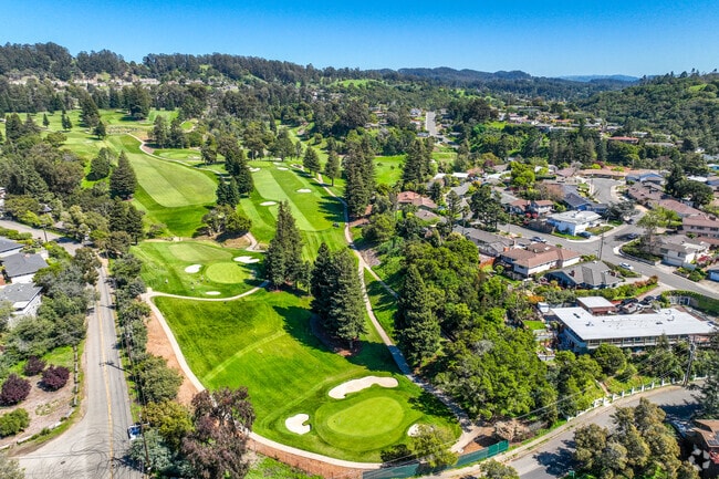 The Sequoyah Country Club in the Sequoyah neighborhood is lined with new and modern townhomes.