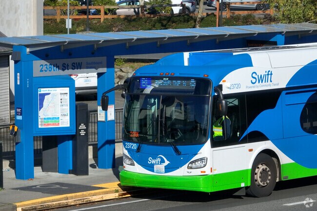 Chase Lake is well served with public transportation to help residents get around.