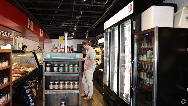 New York Butcher Shoppe has a grab-and-go meal section, making it truly is a one stop shop.