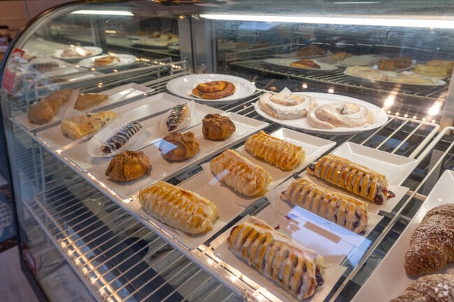 Delicious assorted pastries in Pure Bliss Bakery and Cafe