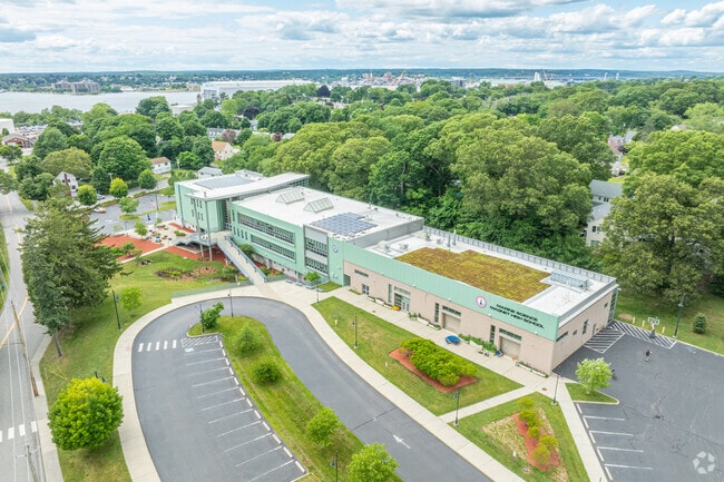 Marine Science Magnet High School is a well loved trade program in the neighborhood.