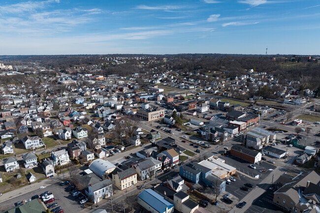 Rows of houses line the streets, each with its own unique design, color, and character