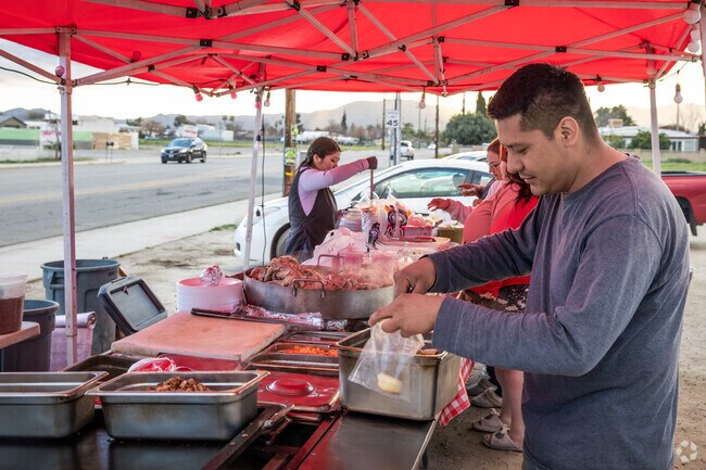 Street vendors can be found throughout Ramona, offering tasty treats, handmade goods, and local treasures at every turn in the vibrant community.