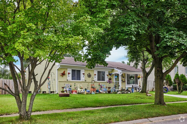 Many ranch homes in North Ypsilanti find creative decor to stand out in their community.