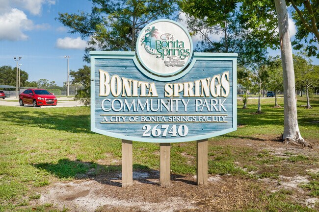 The Bonita Springs Community Park is close by the Arbel neighborhood.
