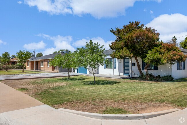 Certain areas of Campus Vista consist of well maintained historic ranch homes.