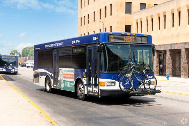 Maples residents rely on the local bus system for affordable, convenient travel.
