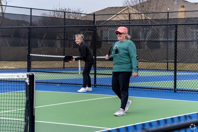 Meet with friends for an afternoon playing pickleball at Pitchford Park's new courts.