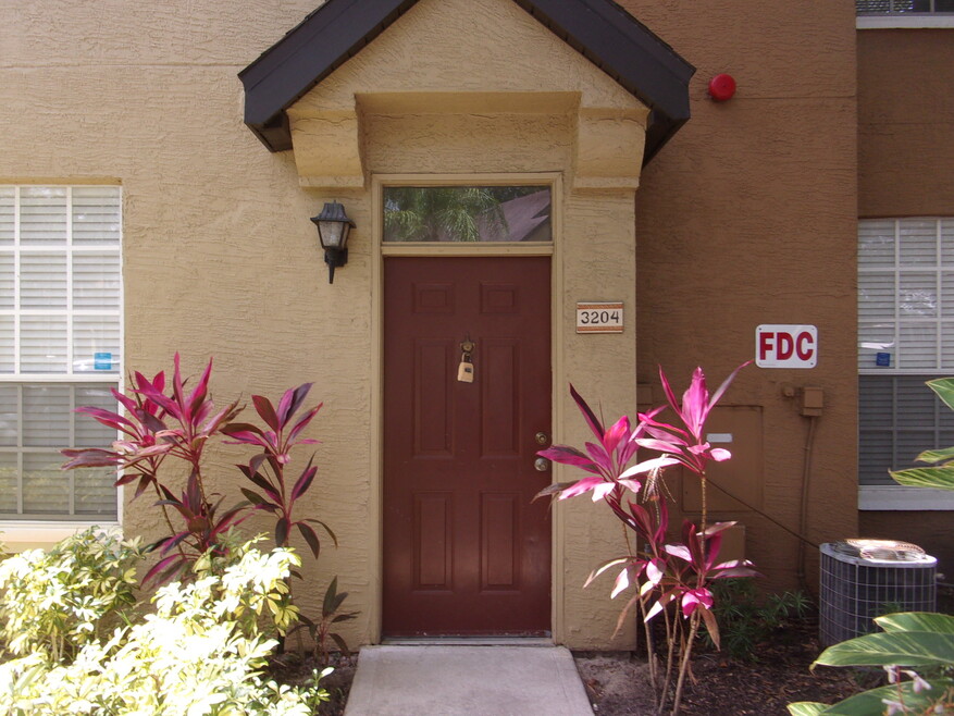 Front main entry