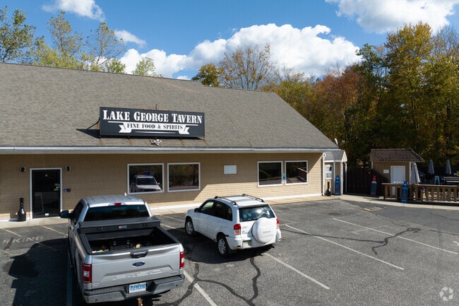 Wales' Lake George Tavern is your spot in town to grab a drink and a bite!