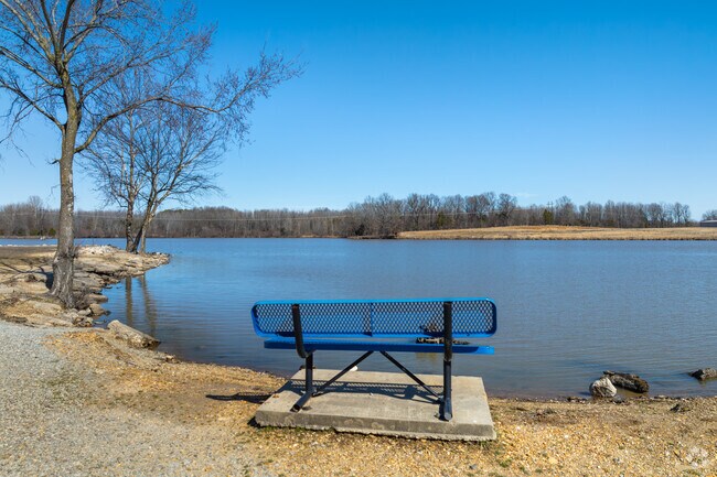 Enjoy the stunning views of Reynolds Park's 33-acre lake in Paragould.