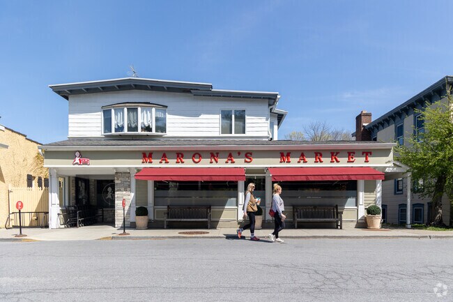 Marona’s Market in Millbrook offers locally sourced groceries and fresh butcher cuts.