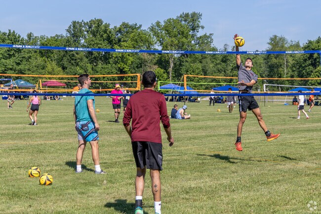 Test your Volleyball skills in the annual tournament on Horsham Day.