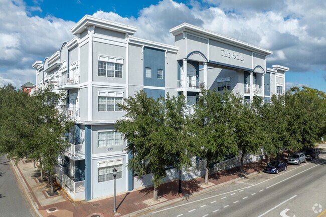 The Palms condominiums offers a homeowner the convenience being downtown.